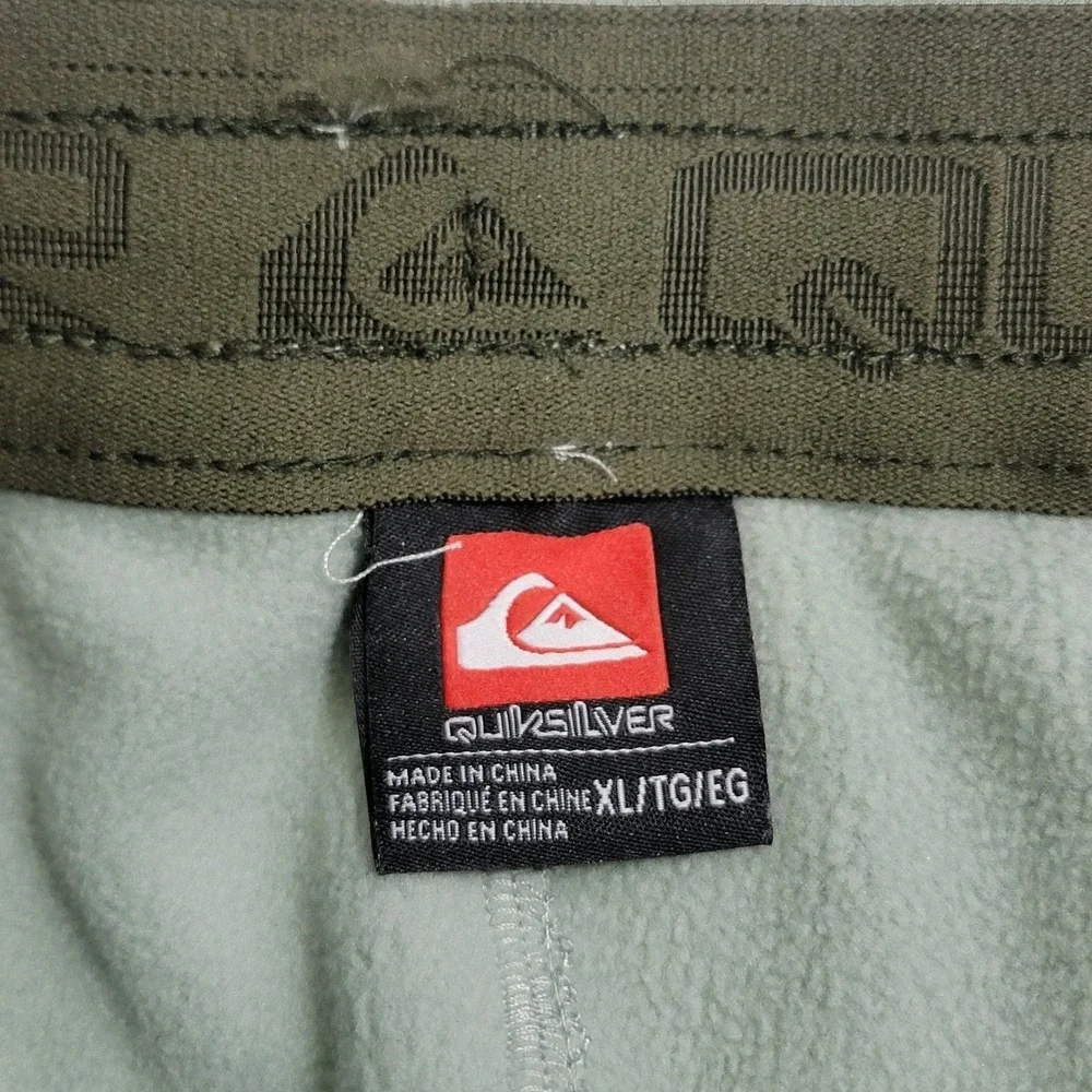 Quiksilver Dry Flight Fleece Clean Surf Joggers Sage Men XL / TG NWT $100